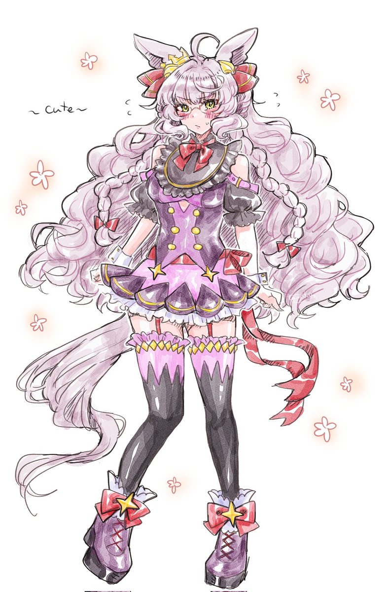 Tamako_Mos969's tweet photo. 勝負服を私の趣味に魔改造しちゃったハヤヒデ描いたよ https://t.co/vso9hHu9BU
