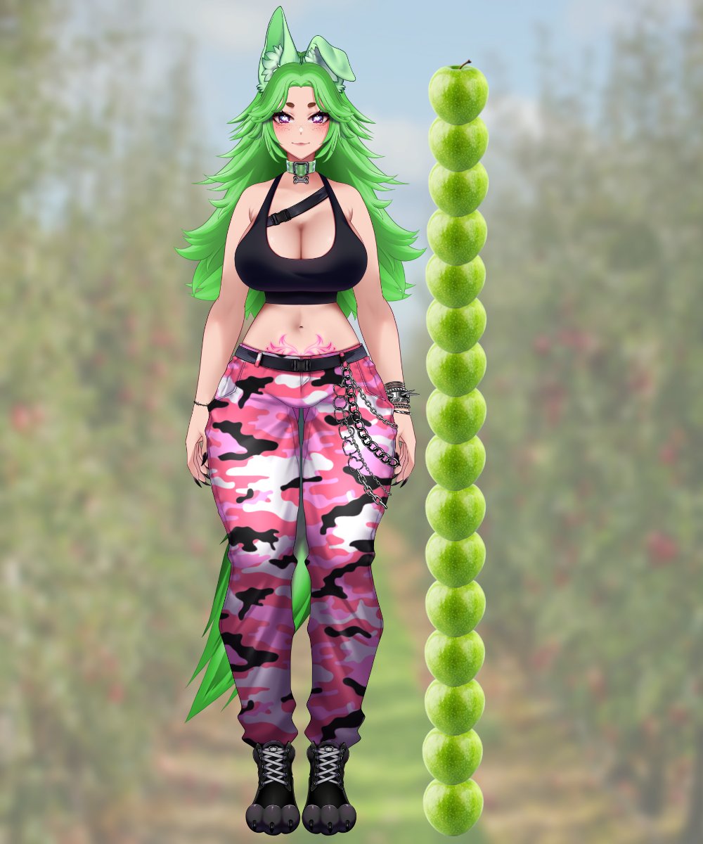 VDogGirl || Hellhound Vtuber 💚🐾 tweet media