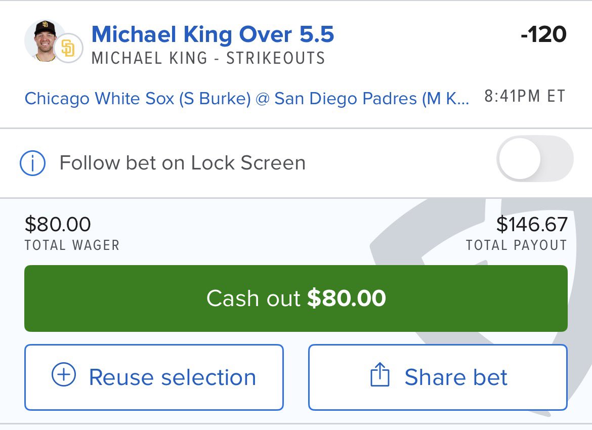 LockItLive's tweet image. 🚨MLB PLAYS OF THE DAY🚨

I have four extremely profitable plays in today's #MLB slate 👀

We went 2/4 on my MLB "Plays of the Day" yesterday, but I'm super confident we'll be able to sweep today's slate‼️

Let's stay hot and cash out today! 🔥

#Fanduel #Draftkings #ESPNBet