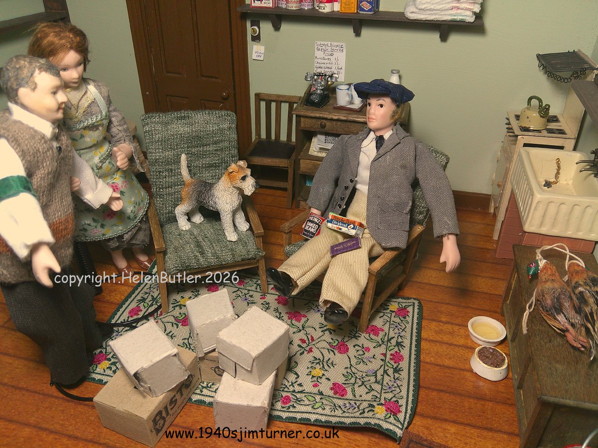 1940sJimTurner's tweet image. Norman turned up today with 2 pheasants &amp;amp; not a care in the world. Well, I told him off. But then he produced a tin of baked beans, a packet of tea &amp;amp; some chocolate from under his coat like a music hall magician, so we couldn't stay mad at him. There is a war on,after all! #1940s