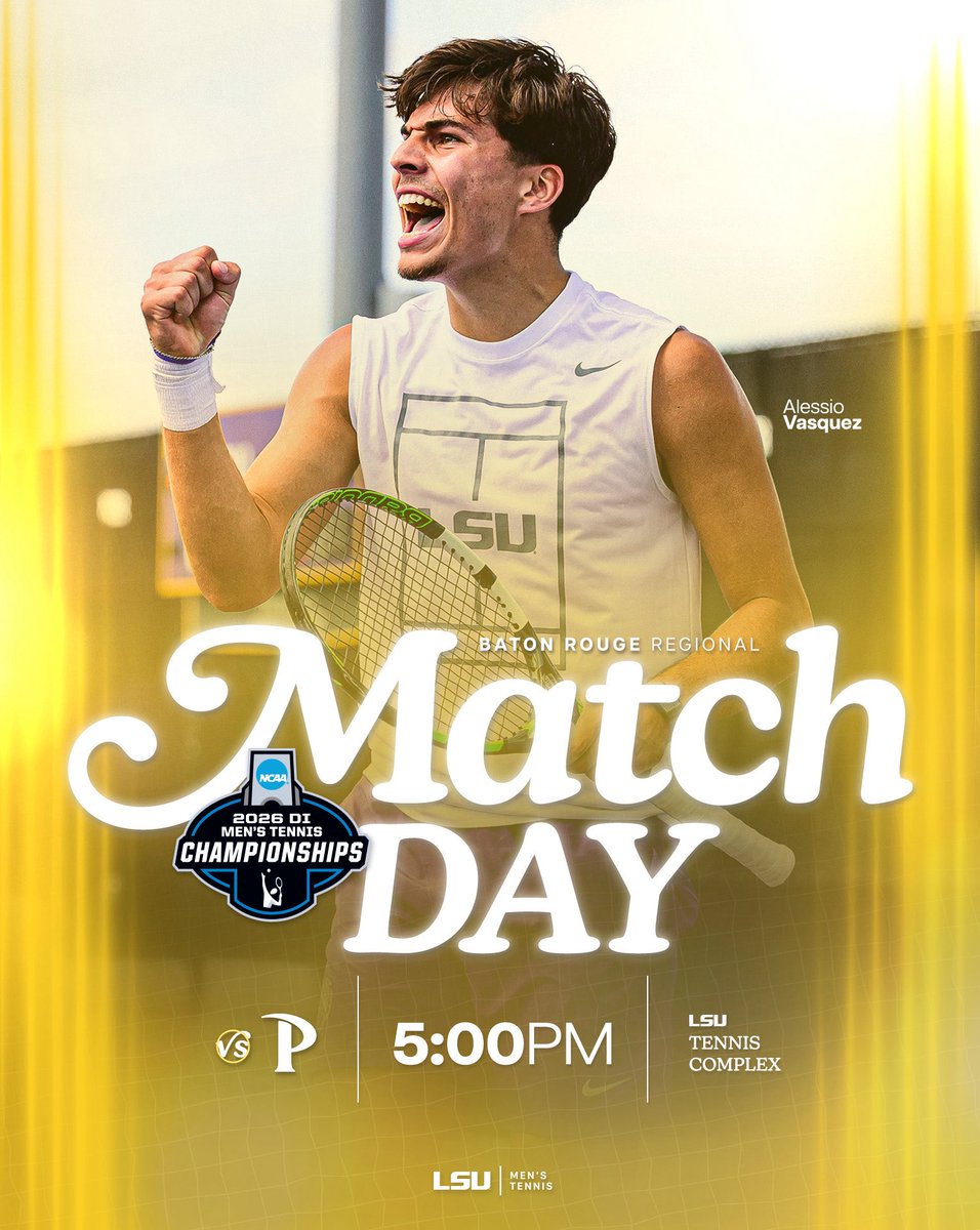 LSU Men's Tennis tweet media