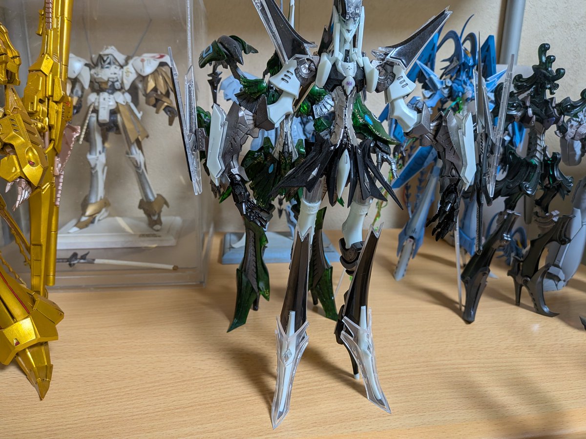 ボークス VSMS 1/100 GTMディー・カイゼリン制作その25 完成その4 飾り