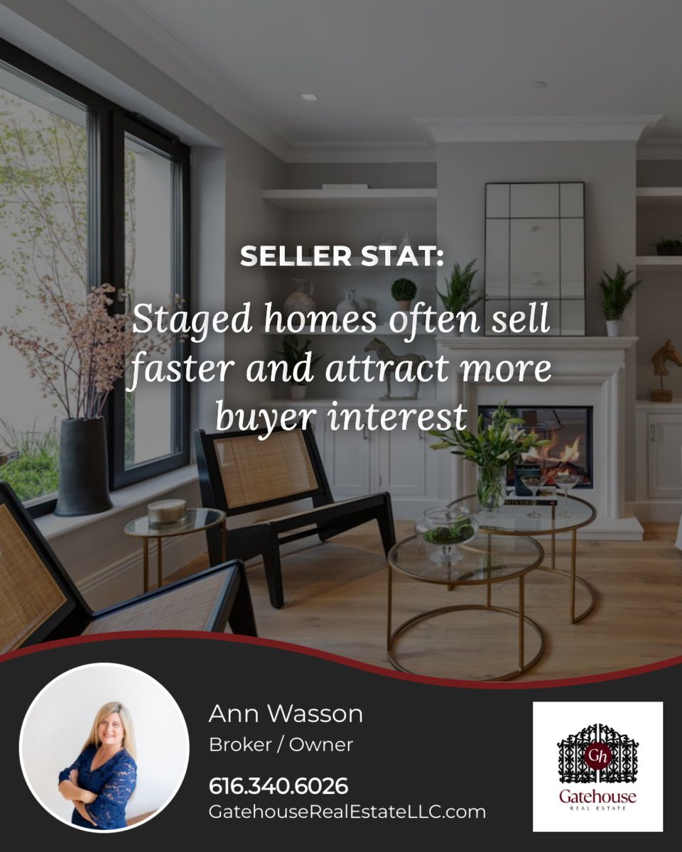 Realestate49341's tweet image. Staged homes often sell faster and attract more buyer interest, and for good reason. A well-staged home helps buyers visualize the space, highlights key features, and creates a strong first impression both online and in person.

#homestaging #homestager #realestate #homeforsale