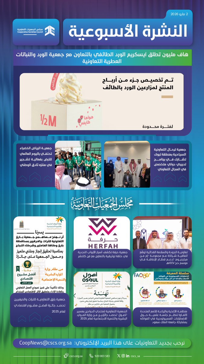 مجلس الجمعيات التعاونية tweet media