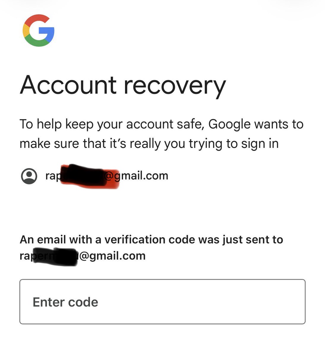 librarianvikas's tweet image. Dear @gmail , I have my phone number ✅ OTP received ✅ But you want OTP on the same Gmail I’m trying to recover 🤯 It’s been 5 years and I’m still stuck in this loop. This isn’t security, this is a trap. Fix your recovery system! #Gmail #GoogleSupport”
