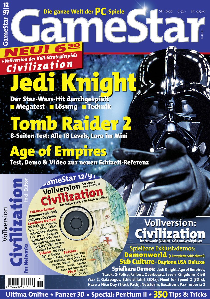 Cirdan1977's tweet image. Jetzt auf auf Twitch: Gemütliches schmökern in der PC Player 8/1993 und der Gamestar 2/1999 - das waren noch Zeiten 🥰 Komm doch gerne dazu #twitch #stream #retro #blätterstream #justreading #lesen #pcplayer #gamestar