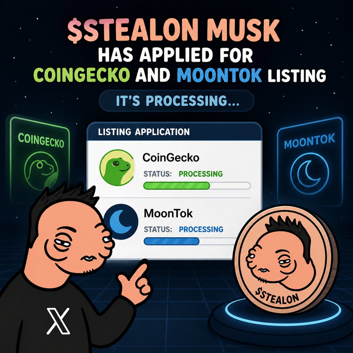 STEALON MUSK CTO tweet media