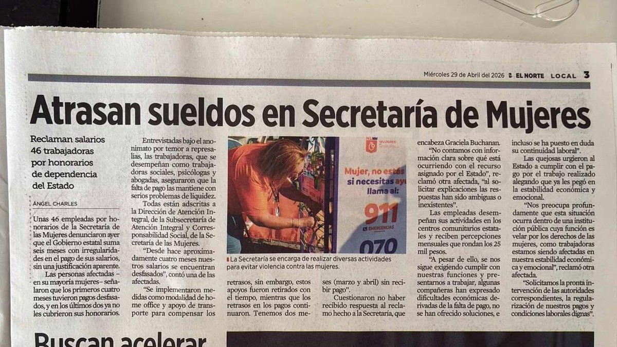 Pero para la imagen de Marianis y de SAMLO, allí sí hay millones para tirar. 👇🤬
#NuevoLeón
