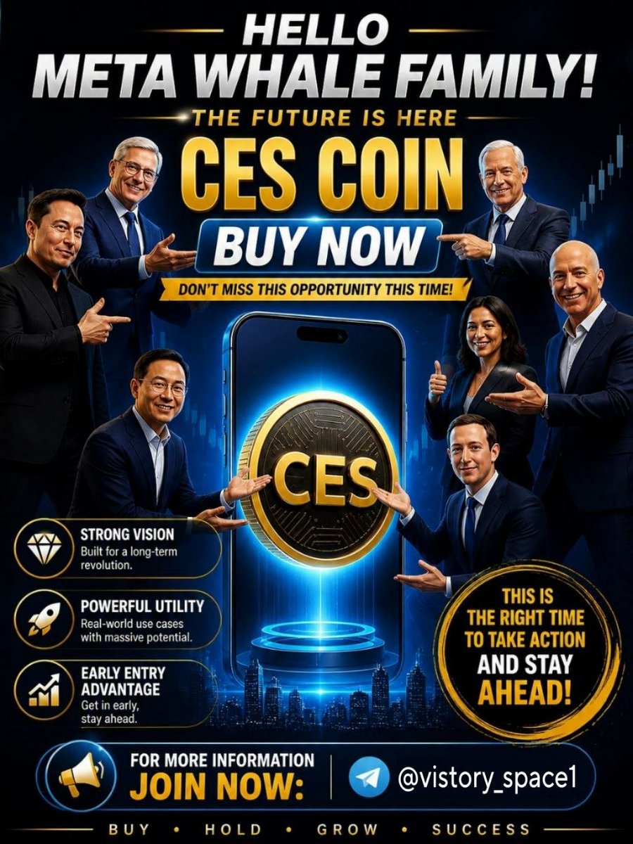 FolamGlobal's tweet image. CES $1 Level Crossed 🔥

Momentum is getting stronger
and market attention is rising fast.

This is what early positioning looks like.

V-Boost is getting closer ⏳
and the ecosystem is heating up.

This is just the beginning…

Telegram @vistory_space1

#blockchain #boost #CES