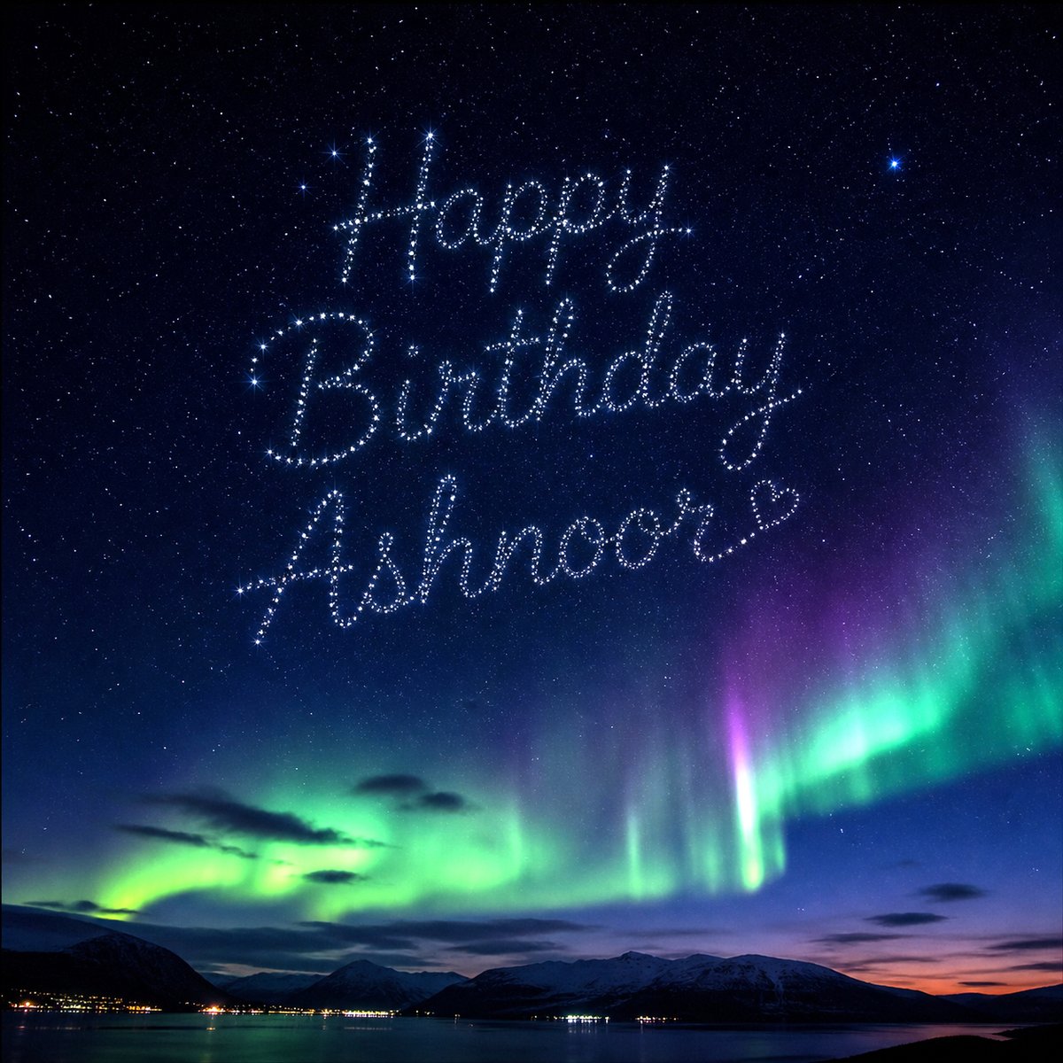 beingashnoorian's tweet photo. Just like this sky full of stars, your presence feels magical, Every sparkle feels like your name written in light, From a fan’s heart, these wishes rise as high as the endless sky. Like aurora waves, your glow spreads everywhere. HAPPY BIRTHDAY ASHNOOR, keep shining always. https://t.co/DX9upIfvKX