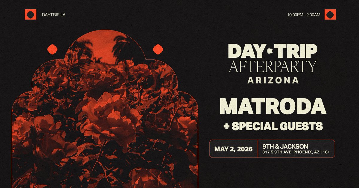 9thAndJackson's tweet image. @matrodamusic #afters #tonight tixr.com/e/188378