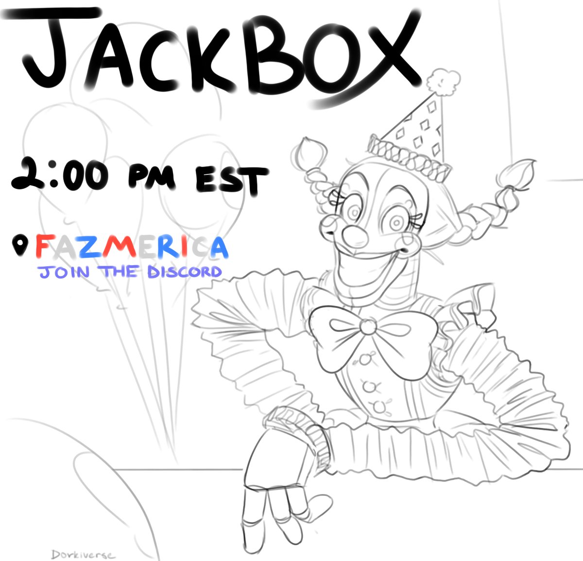 Dorkiiverse's tweet photo. IM HOSTING JACKBOX TODAY AT 2 PM EST, CHECK THE REPLIES FOR THE INVITE! https://t.co/G2awVksPQn