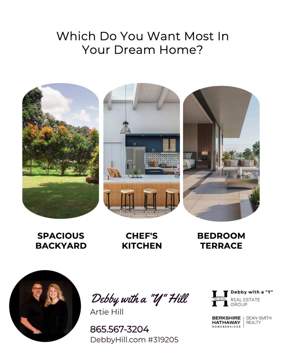 RealtorDebby_TN's tweet image. There are many different things to think about when buying a new home, but which one is a must-have?

#homemade #homedecor #interior