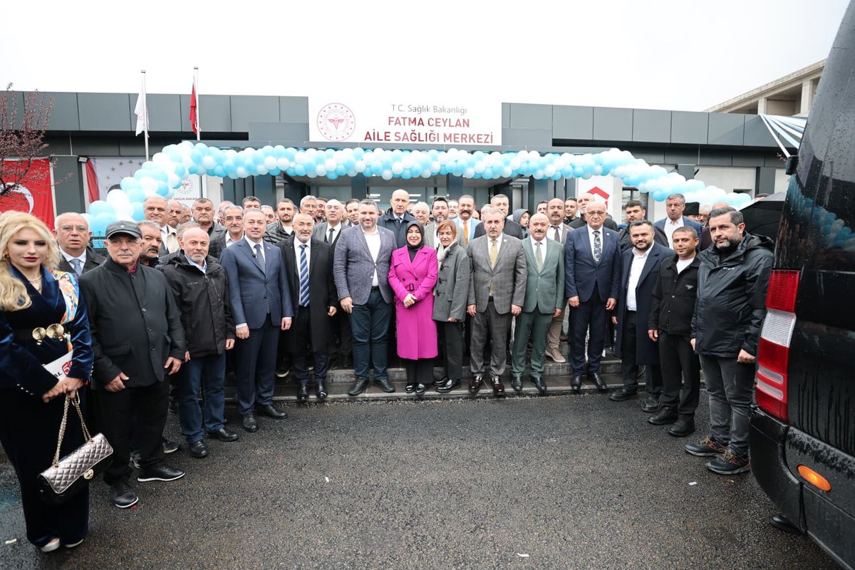 Desticikurumsal's tweet photo. Genel Başkanımız Sayın @Mustafa_Destici, Sivas’ta, değerli iş adamı Adem Ceylan tarafından annesi Fatma Ceylan adına yaptırılan, “Aile Sağlığı Merkezi”nin açılış programına katıldı. Vatandaşlarımıza sunulan birinci basamak sağlık hizmetlerine katkı sağlayacak bu merkezin hayırlı olmasını temenni ediyor, emeği geçenlere teşekkür ediyoruz.