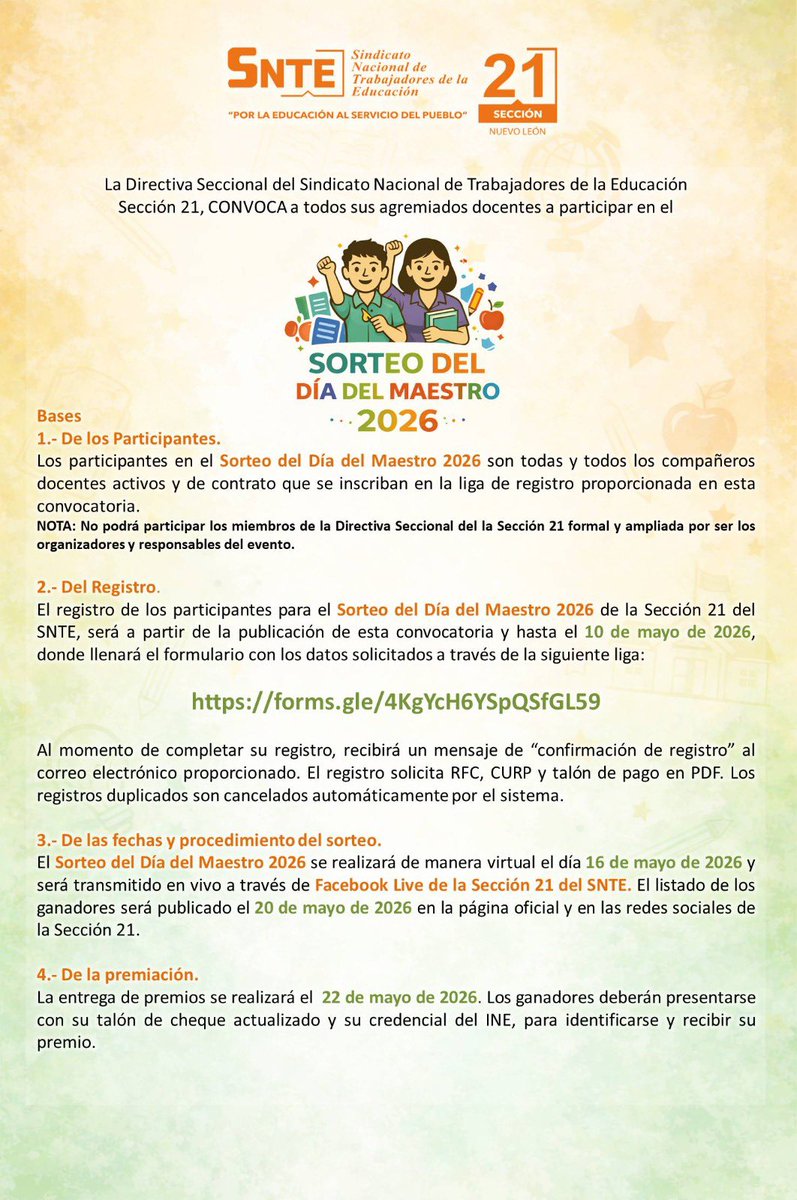 SNTE21 tweet media