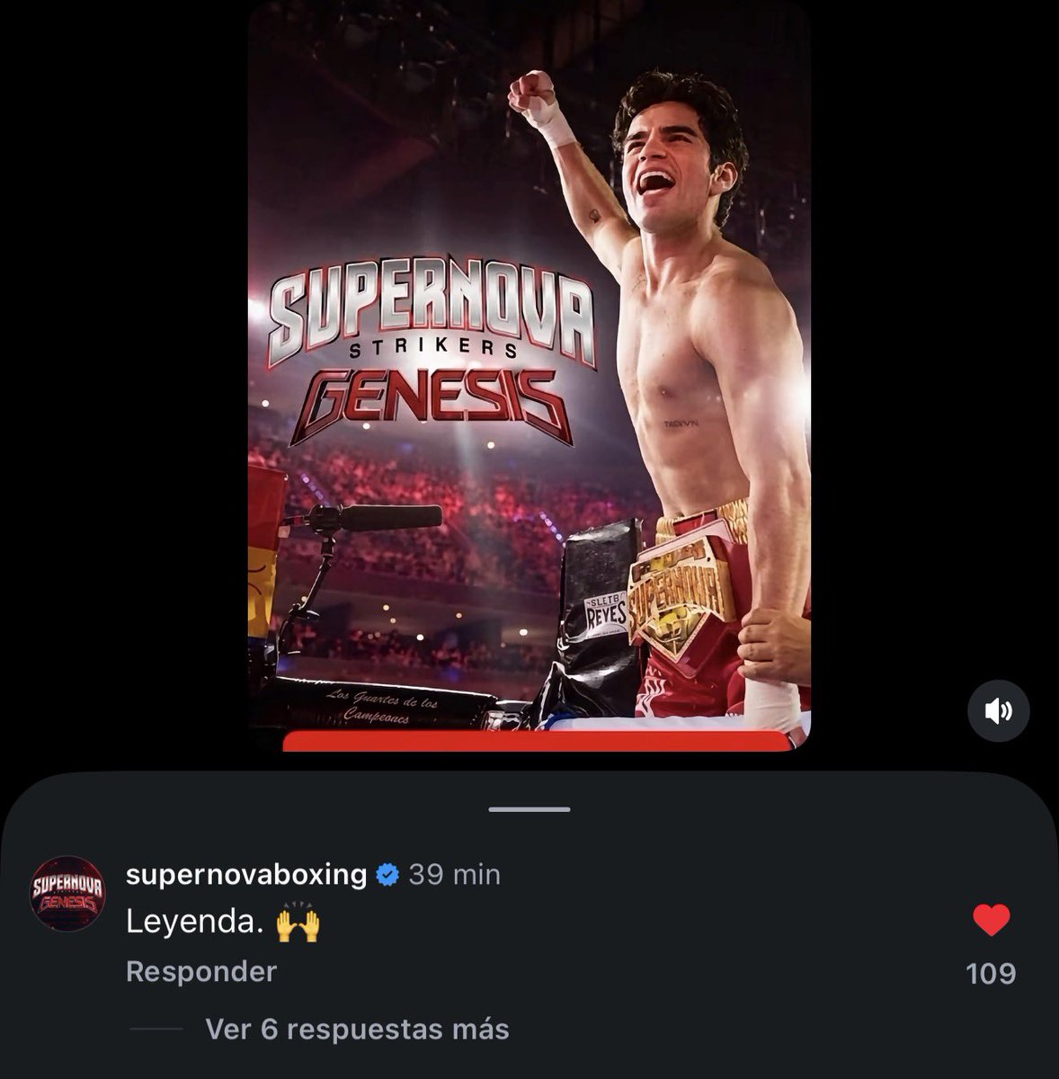 que supernova te comente “LEYENDA” basta, te lo mereces Aarón