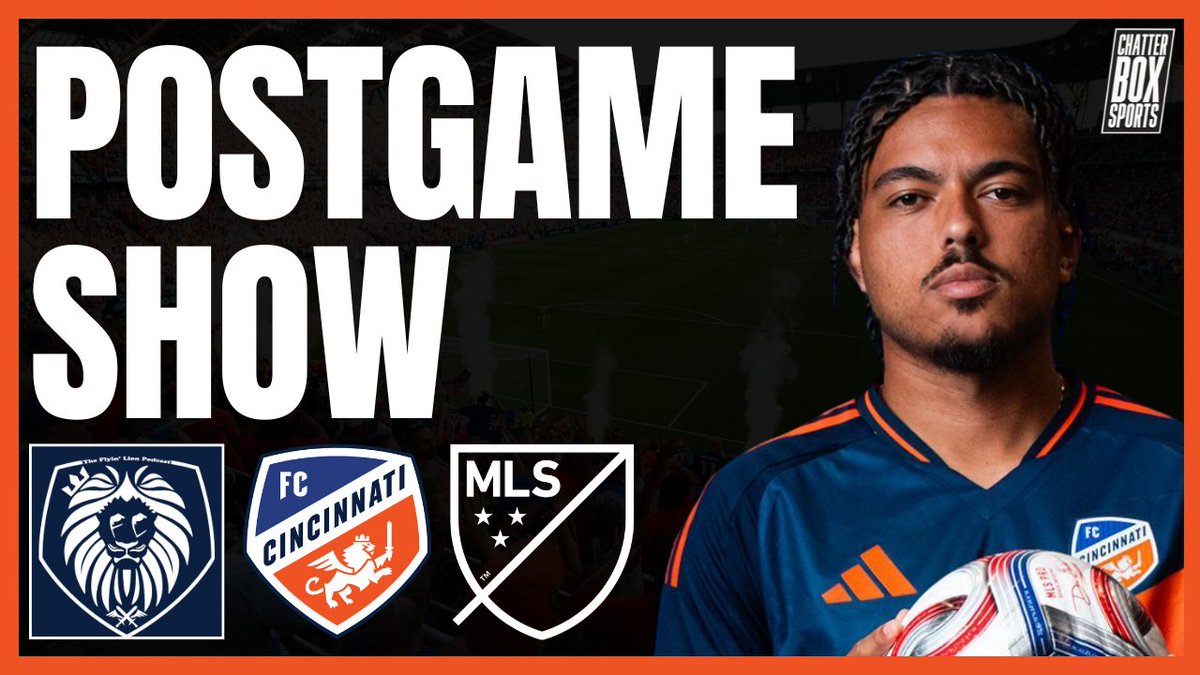 Tune in for the FLP FC Cincinnati Postmatch Show tonight around 10:30 PM or after the match on <a href="/CBoxSports/">Chatterbox Sports</a>.

We'll break down what worked, what didn’t and what it means for FCC moving forward.

youtube.com/live/4tN3QCi8X…

#AllForCincy #FCCincy