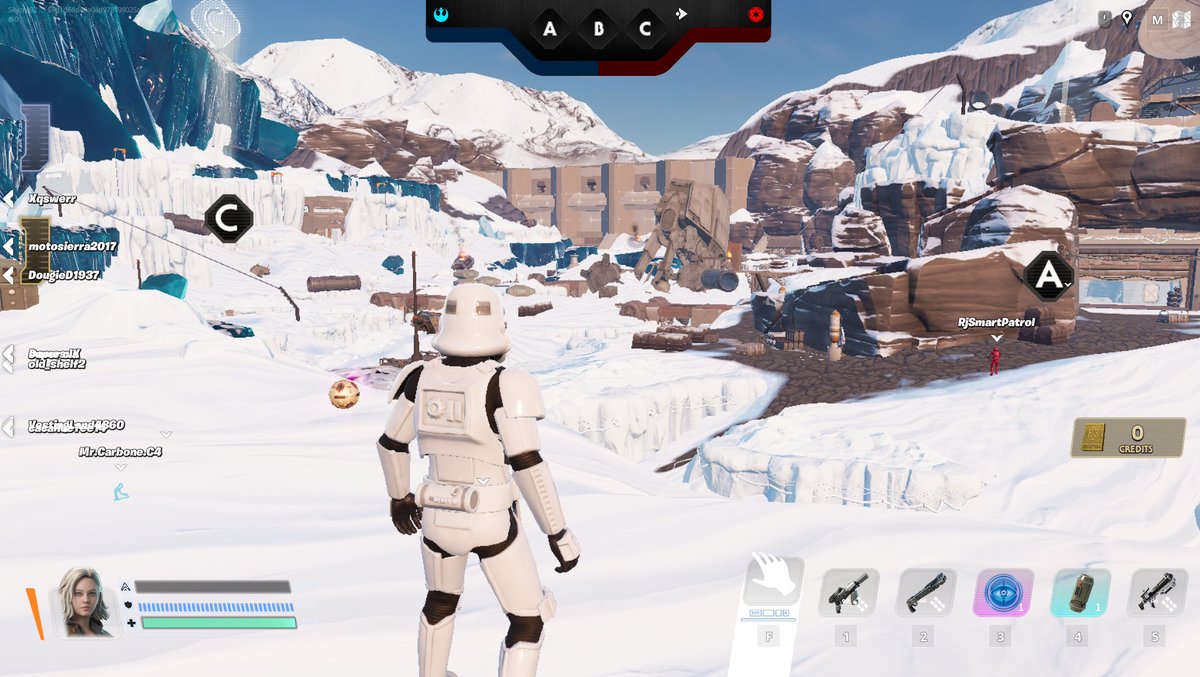 ProphetLeonidas's tweet image. Probado el modo Star Wars Galactic Siege en Fortnite, una pasada la verdad, esto me da ganas de probar Star Wars Battlefront 2. #Fortnite #PC