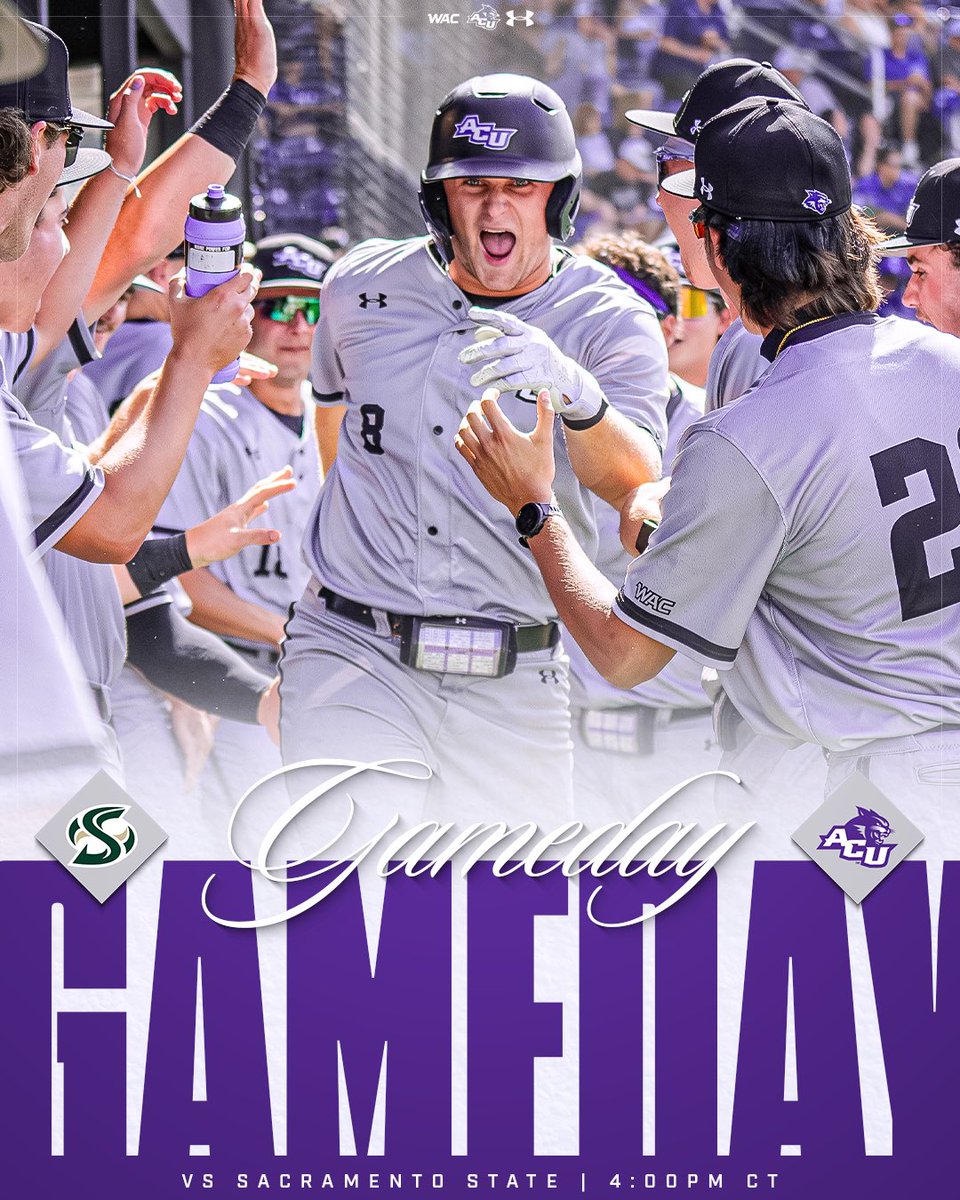 ACU_Baseball's tweet image. 𝐑𝐨𝐮𝐧𝐝 ✌️

🆚: Sac State
⏰: 4 PM CT
📍: Sacramento, CA
📺: ESPN+

#ATO | #GoWildcats