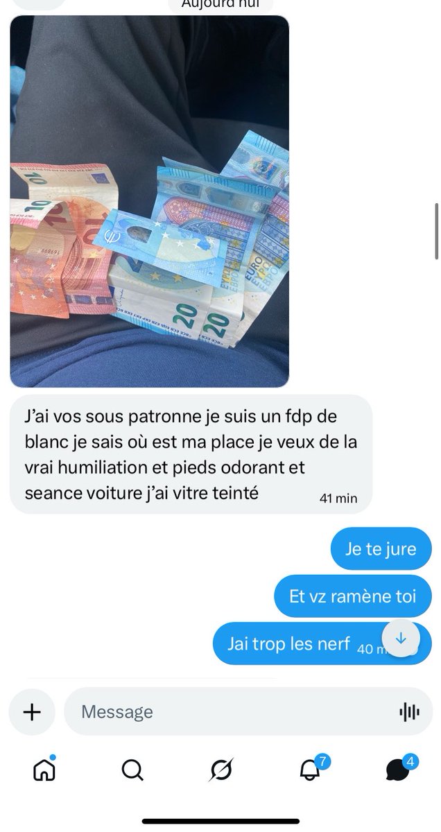 Nayladomii's tweet image. Lui il est mort 
#soumis 
#paris 
#femdom