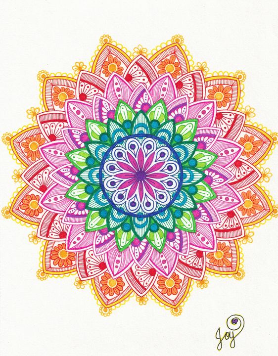 VJDetlor's tweet photo. Art of the Day! "Rainbow Chakra Mandala". Buy at: https://t.co/wNT6YqNpSE https://t.co/omRNVDahIW