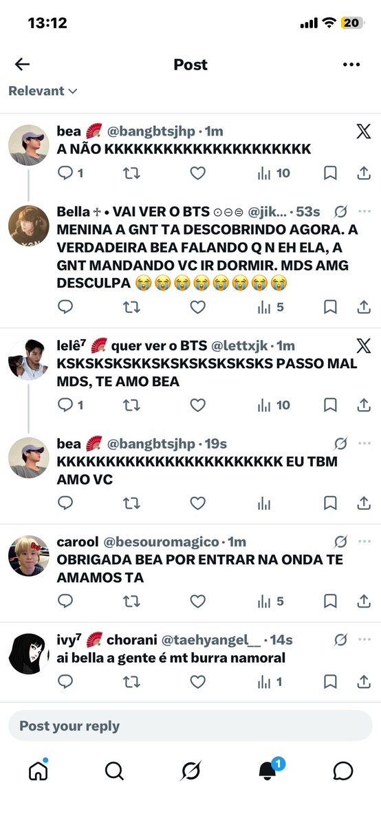 lelê⁷ 🪭 quer ver o BTS tweet media