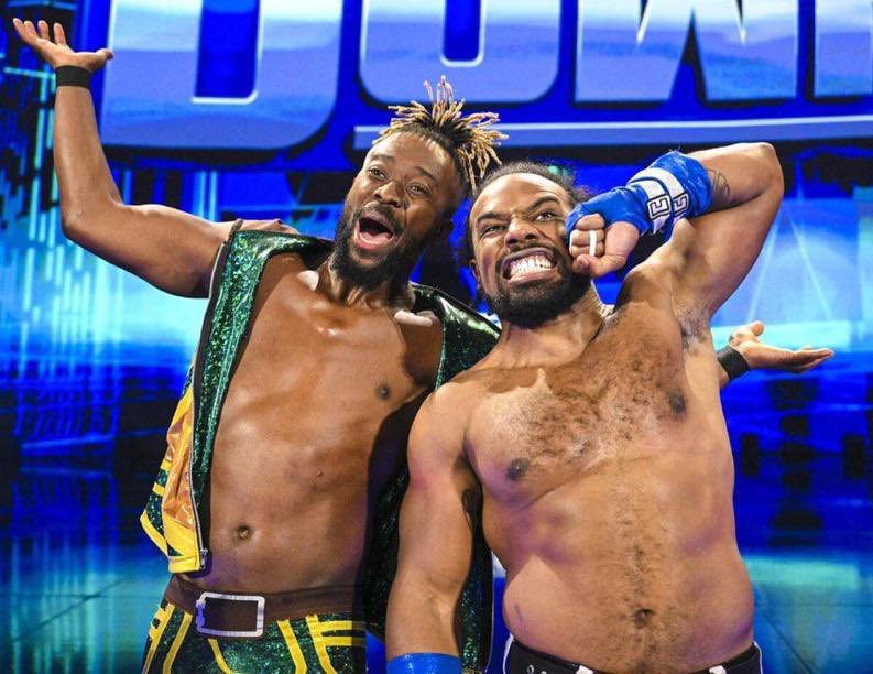 dreazy90's tweet photo. Looks like Kofi and words have parted ways with @WWE https://t.co/aE3kg745wx