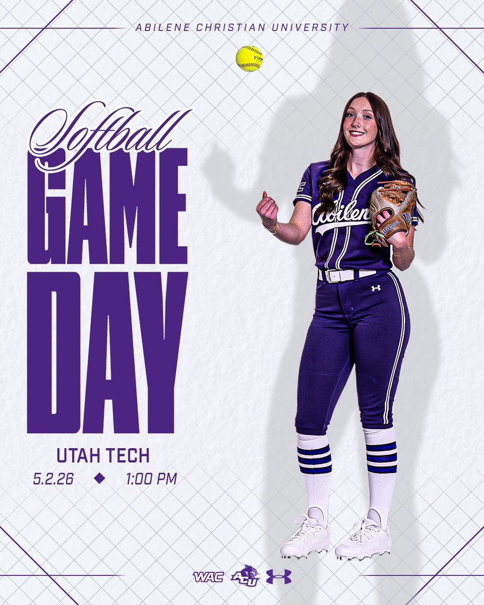 ACU_Softball's tweet image. 𝐅𝐨𝐫 𝐢𝐭 𝐚𝐥𝐥

🆚: Utah Tech
⏰: 1 PM CT
📍: Utah

#DayOne | #GoWildcats