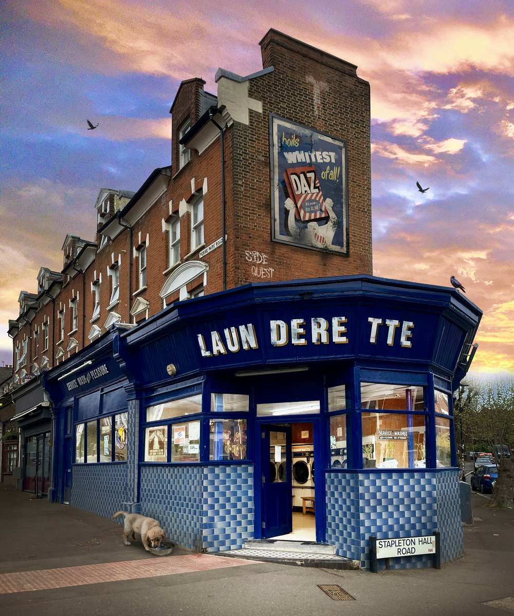dbeattie22's tweet image. ‘Mayflower’ Stumbled across this beauty on the Parkland Walk #London I love how the architecture resembles a ship with the laundrette being its bow #UrbanBeauty #DocumentingBritain #Launderettes #UKPhotography