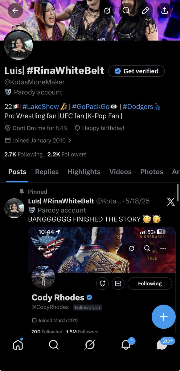𝗟𝘂𝗶𝘀| #RinaWhiteBelt tweet media
