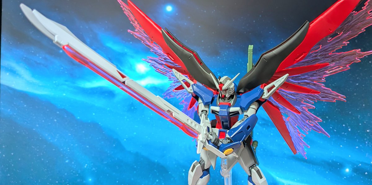 asuma0099's tweet photo. デスティニーSPECⅡ作りました。ゼウスシルエットなのでまだまだ折り返し地点です…
#HGCE https://t.co/VjbILYzU1O