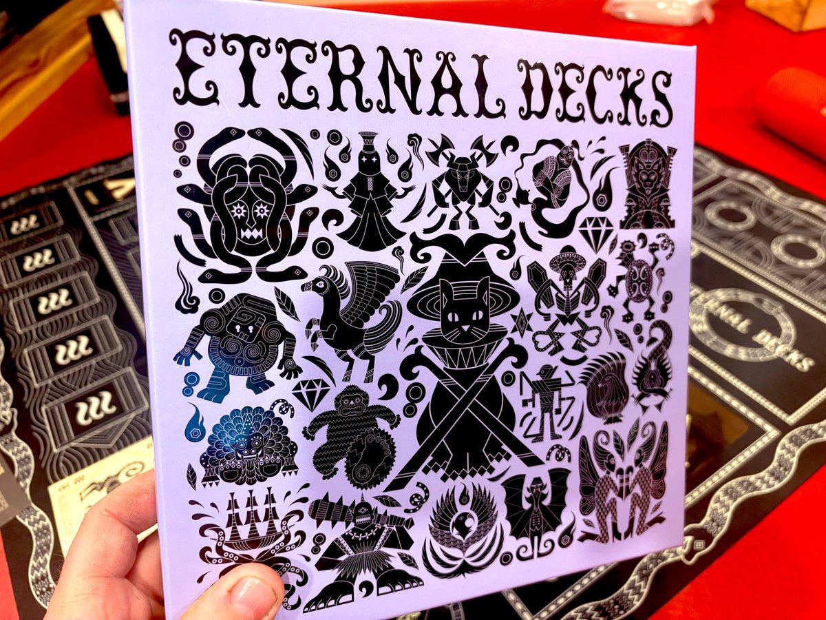 MeepleDungeon's tweet image. More Eternal Decks!
@_pixiegames 
#boardgames
#podcast