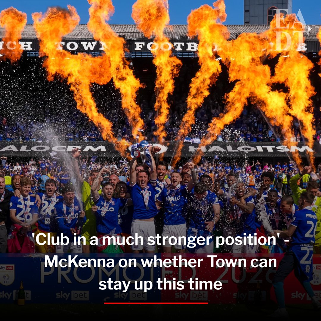 Stuart_Watson's tweet photo. "I think the club, in pretty much every department, is in a much, much, much stronger position now."

Can #itfc make a better fist of Premier League survival this time around? Here's what Kieran McKenna had to say 👇

https://t.co/knw4N8JJTx https://t.co/cN8SjoQ1XD
