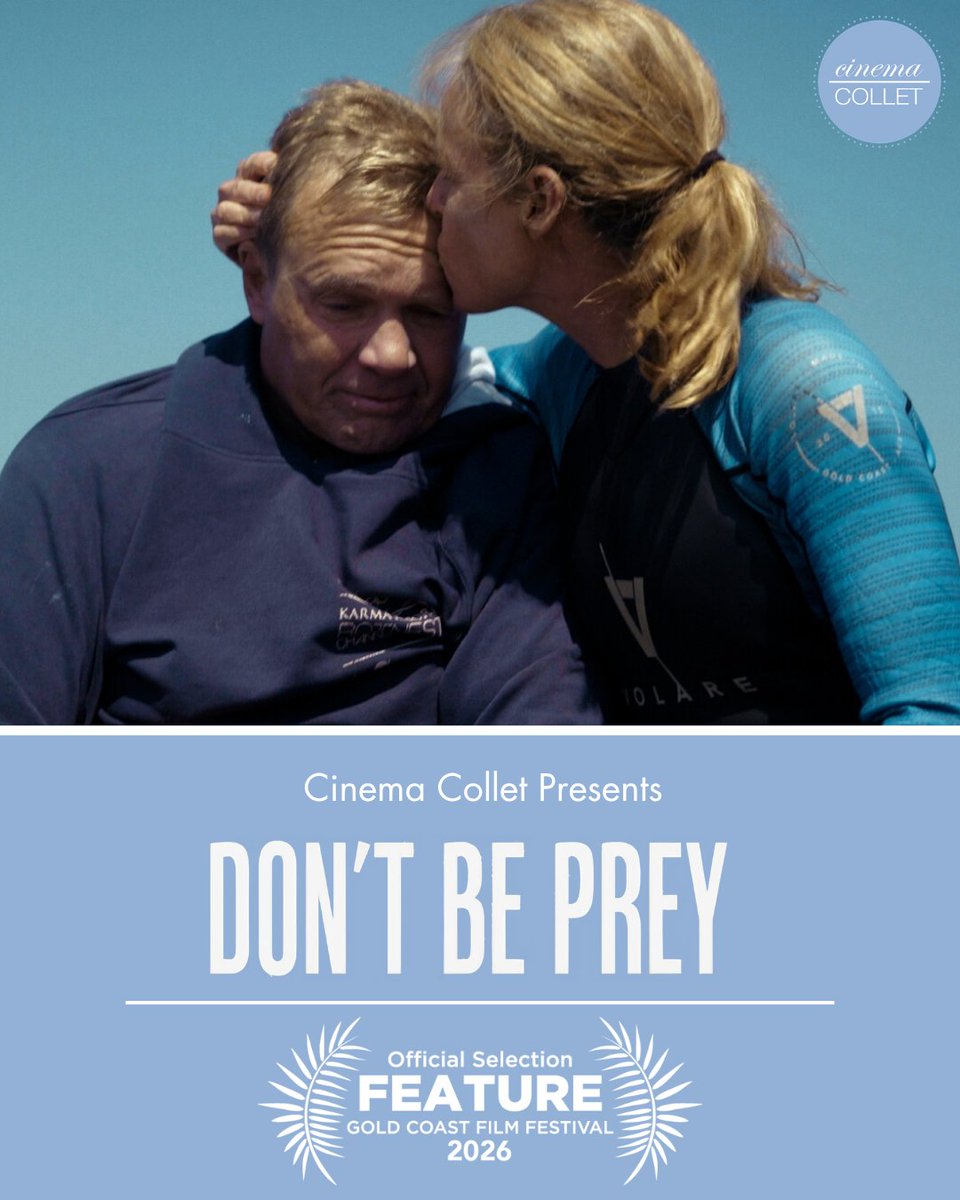 nancycollet's tweet photo. DON’T BE PREY

Closing Night — Gold Coast Film Festival

This Sunday

Q&amp;A with Jeff Tseng + Mark Sowerby

Thanks Luke Wheatley, Nuala O’Halloran &amp; team

#FilmFestival https://t.co/afOMpXw6EO