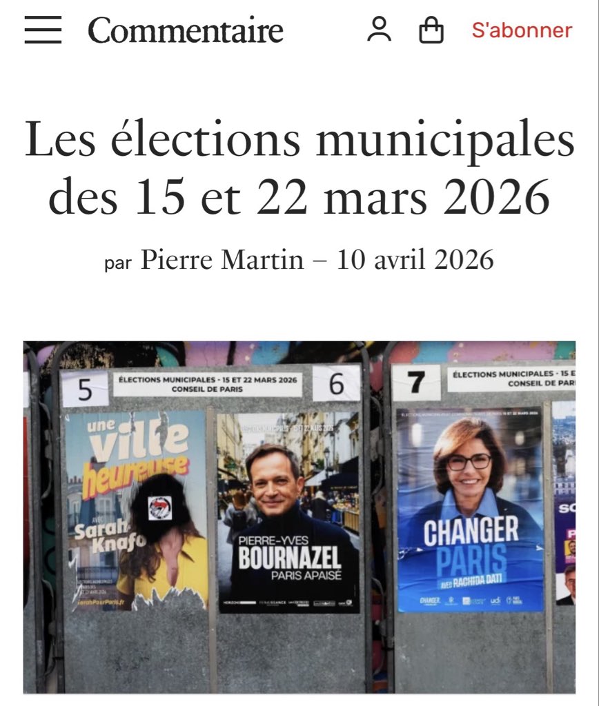 Dominique Reynié tweet media