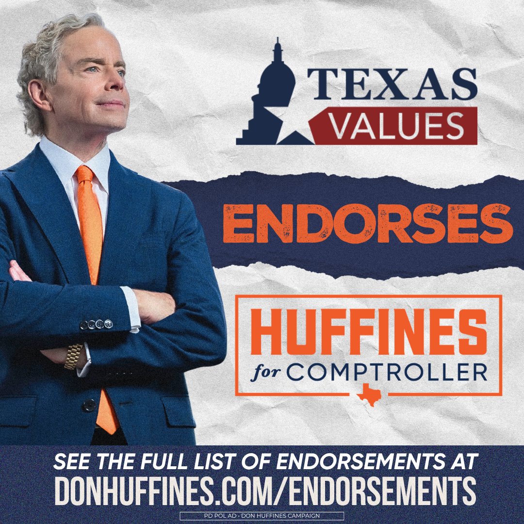 Don Huffines tweet media