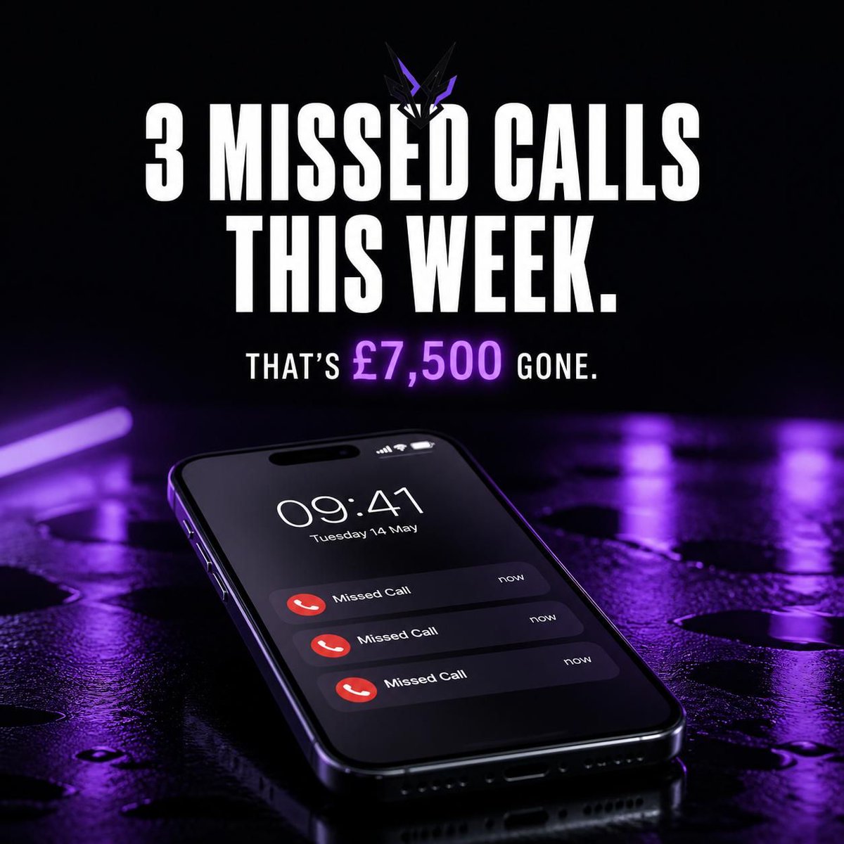 OryxAutomates's tweet image. 3 missed calls this week = £7,500 gone.

£390,000/year walking straight to your competitor.

We build AI that answers every call, books every job, 24/7.

Stop the leak 👇
oryxaiautomations.com

#MissedCalls #AI #BusinessAutomation
