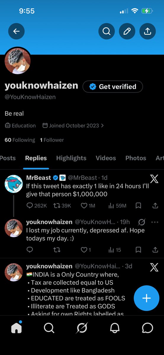 YouKnowHaizen's tweet photo. @MrBeast So did i win or not ??? 🎉😶‍🌫️ https://t.co/77YdvUmqrP