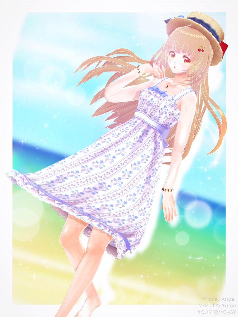 『真昼の天使』

#CC麦わら帽子
#カスタムキャスト  #CUSTOMCAST