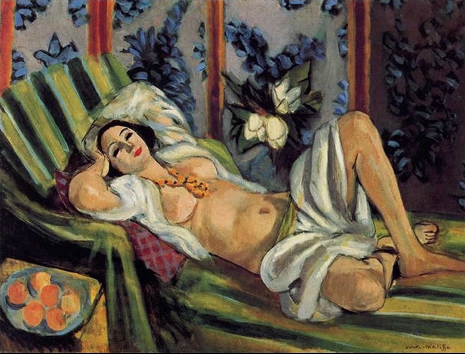 Rebeka80721106's tweet image. #VoceEDelizia @PaolaToogoodxme 
#Arte Henri Matisse🎨
La gioia di vivere,1906
Barnes, Foundation, Philadelphia
L’italiana, 1916
Odalisca (Armonia in rosso), 1929

@albertopetro2