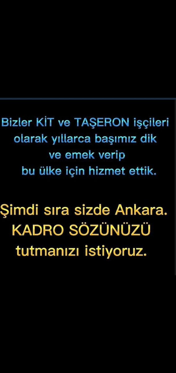 PezekIlhan82558's tweet image. Kurumlarda hizmet alımıyla taşeron çalışmakta bunu herkes iyi biliyor #kit taşerona kadro sözünüz var @RTErdogan @isikhanvedat @vedatbilgn @_cevdetyilmaz @akbasogluemin @jsarieroglu @BY