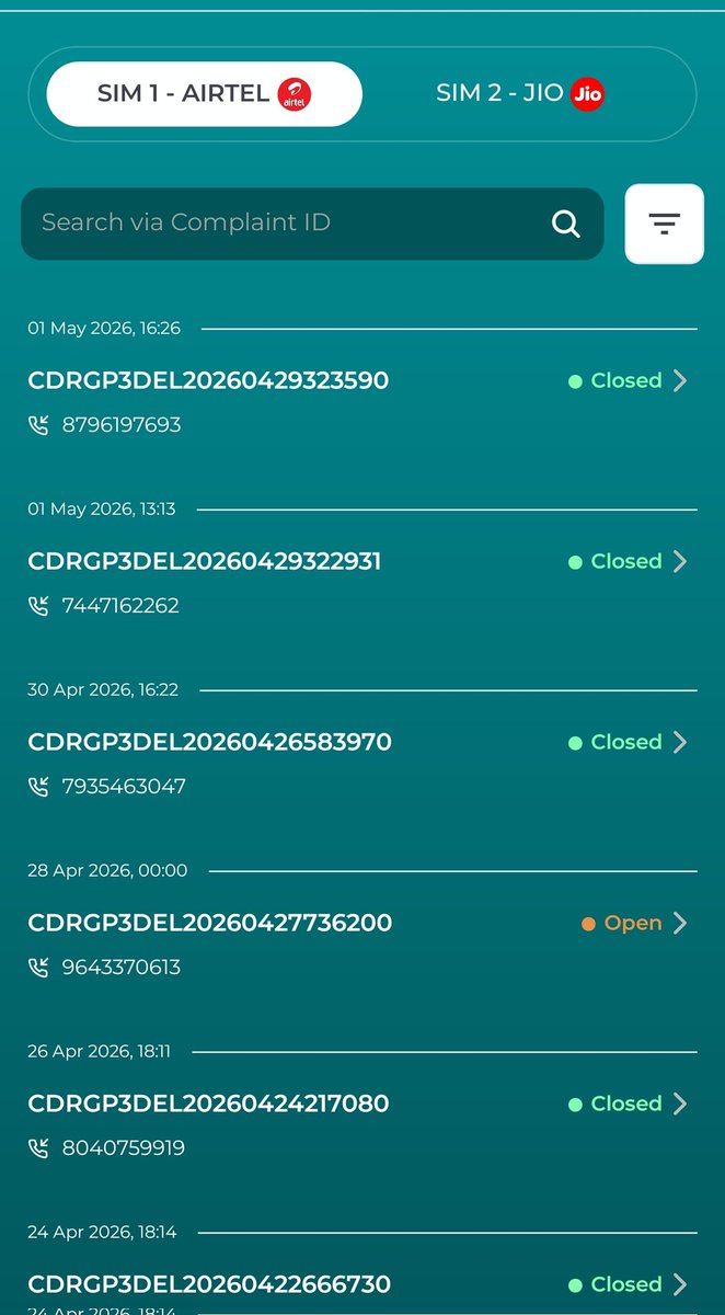 gagankandra's tweet photo. @TRAI this sms has no value as   @airtelindia is not taking any action. Attached list of complaints raised. 
 स्पैम की रिपोर्ट TRAI DND App, अपने सेवा प्रदाता की ऐप या 1909 पर करें। TRAI DND App पर शिकायत दर्ज करना आसान और तेज़ है — आज ही इंस्टॉल करें. https://t.co/mU1upanIIC