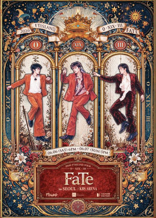 koreatickett's tweet photo. 2026 FTISLAND ツアー 0 XIX III FaTe ソウル公演
2026 FTISLAND Tour FaTe Seoul KBS Arena
日程 2026年6月6日 土 7日 日
時間 17:00 18:00
会場 KBSアリーナ
詳細 https://t.co/Sta5mx23gR
#FTISLAND #FTISLANDTour
#FaTe #FaTeTour
#FTISLANDConcert #KBand
#SeoulConcert #KoreaConcert
#KPOP #KPOPTicket #ConcertTicket
#KBSArena #KBSHall
#SeoulLive #KoreaLive