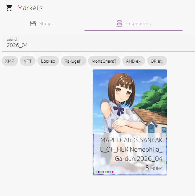hu_maple_crypto's tweet photo. 4月のサンカク、モナカード販売開始しました～～
https://t.co/Tdu6fKJkIy https://t.co/jzDvKatQBa