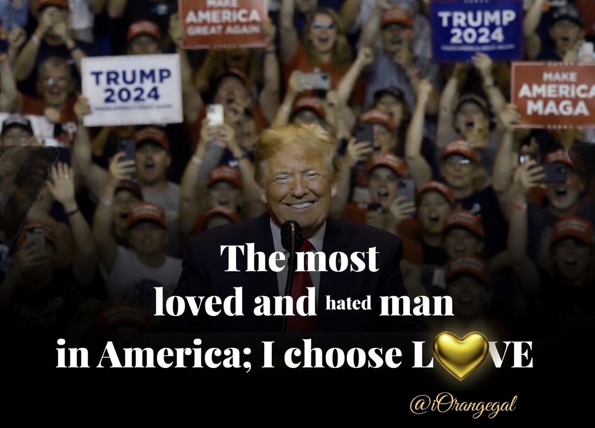 iOrangegal's tweet image. @realDonaldTrump
Sir, the hate is just loud static in the background. I see it for what it is, but my support for you remains rock-solid and unwavering, no matter what.
Thank you for fighting for us. 🇺🇸❤️
#MAGA