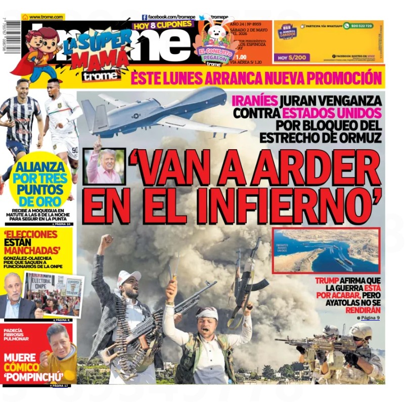 Diario Trome tweet media