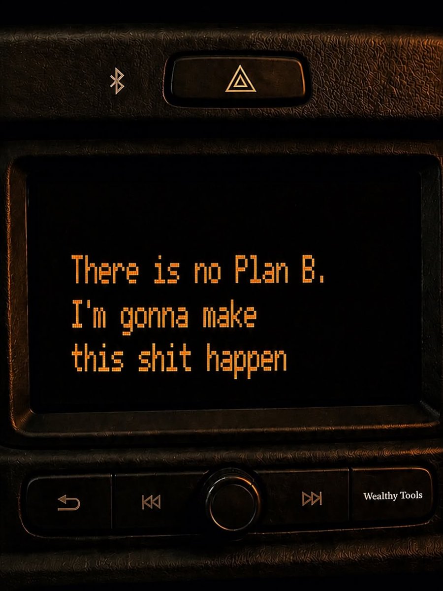 MindMatterMoney's tweet photo. There's no backup plan, bro! https://t.co/3XRqGdKRna