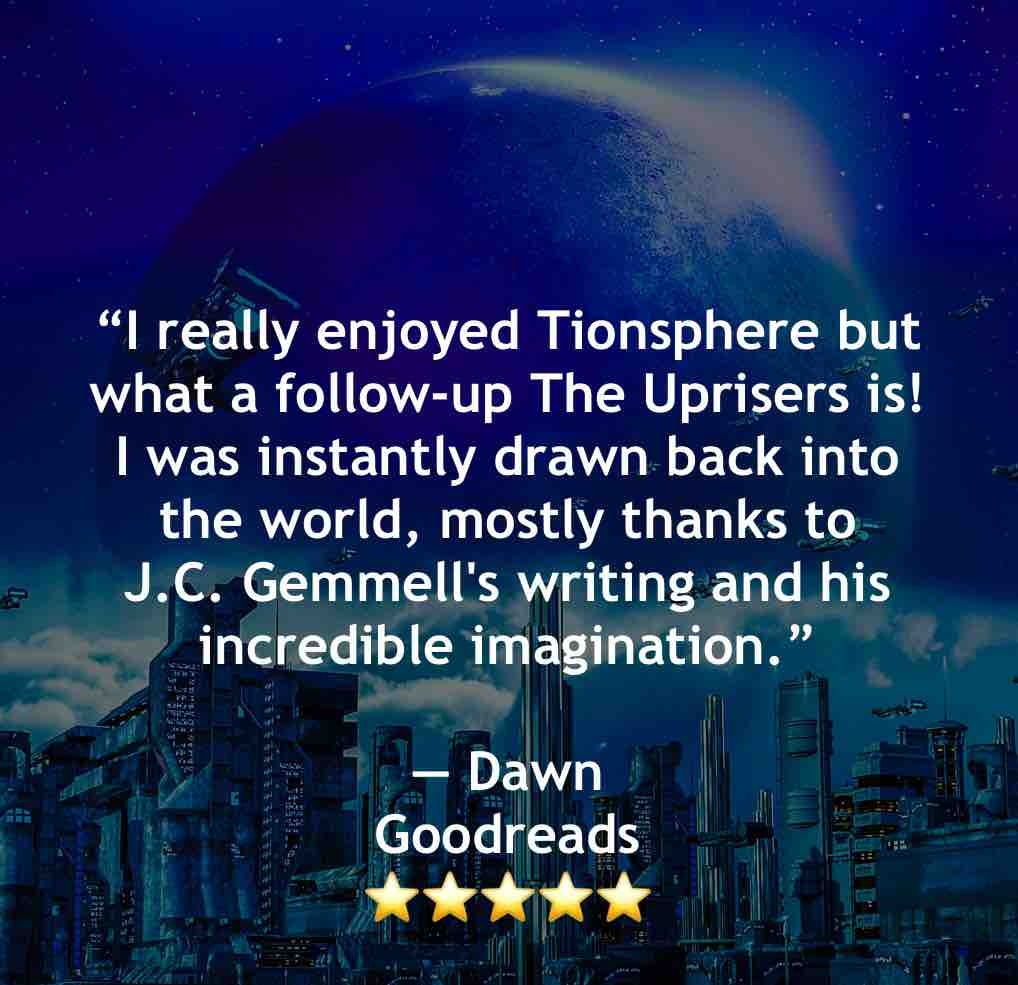 JcGemmell's tweet image. Earth’s oceans were safely stored in orbit.
Now something is hurling them towards Tion.

The Uprisers
jcgemmell.com/LU
#sciencefiction