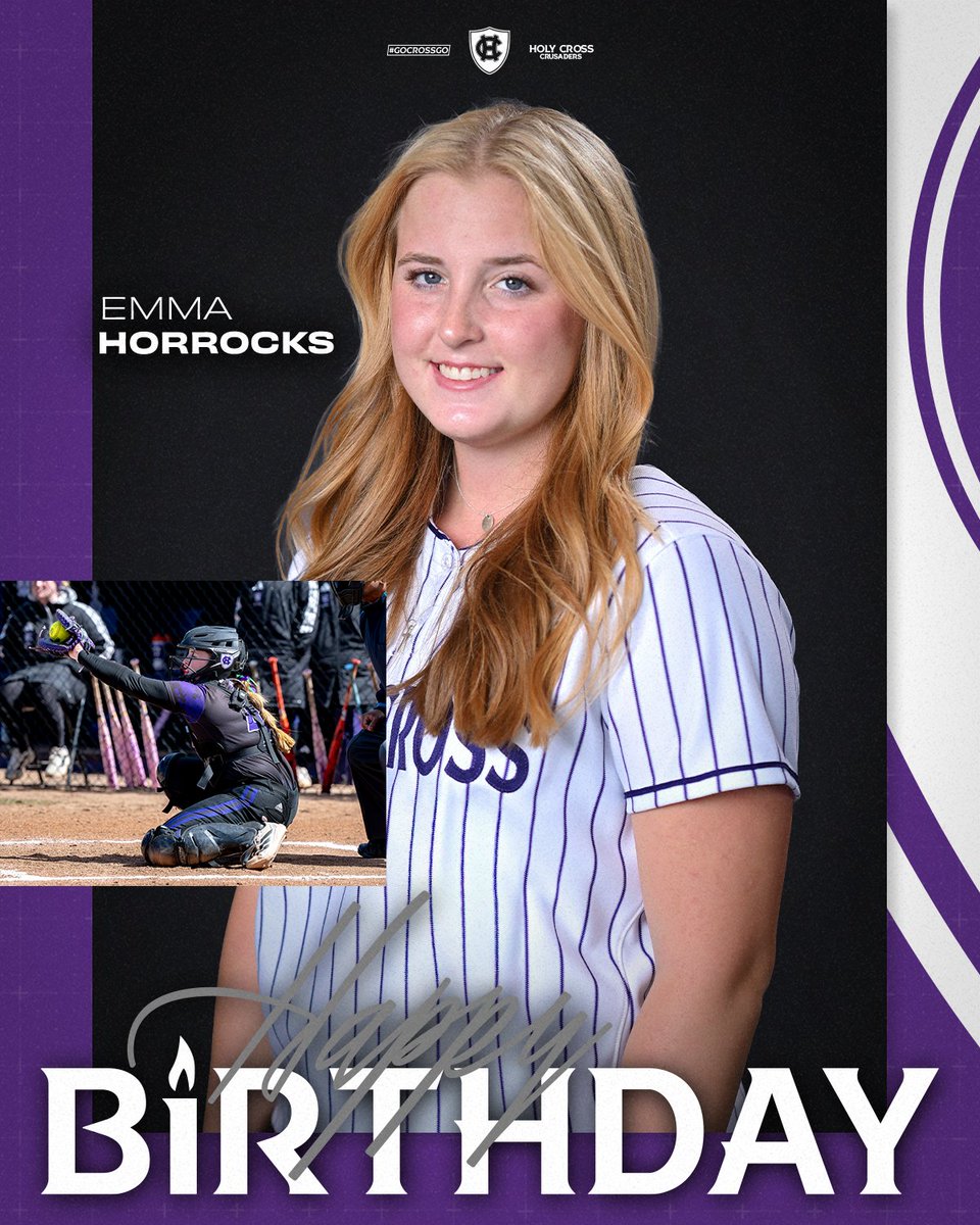 Holy Cross Softball tweet media