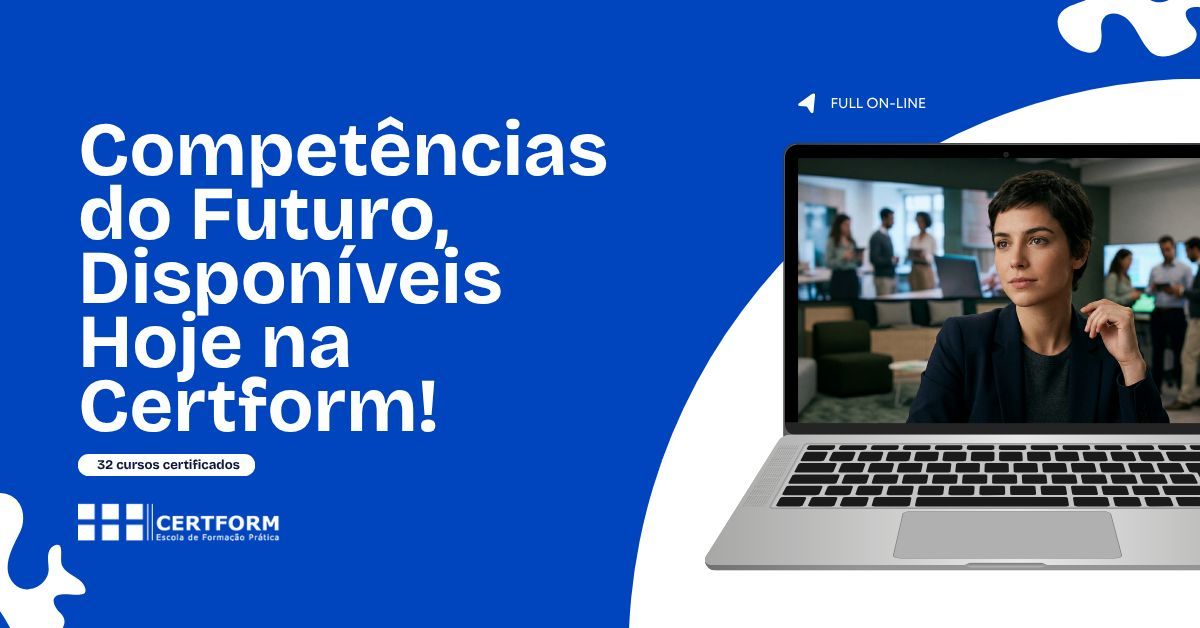 CERTFORM's tweet image. 🔮⚡🚀 Competências do Futuro, Disponíveis Hoje na Certform. Mude você primeiro e lidere a transformação com os Cursos Certificados Certform, On-Line, Em Qualquer Lugar, Ao Seu Ritmo! buff.ly/K9tEKxp 

#Certform #cursosonline #elearning #livestreaming #formacao